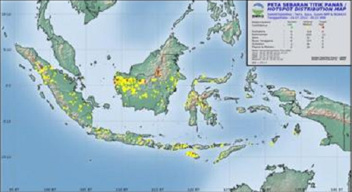 46_titik_panas_terdeteksi_di_sumut