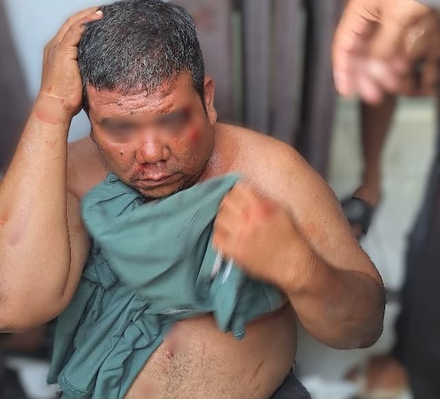 jambret_di_medan_babak_belur_diamuk_warga