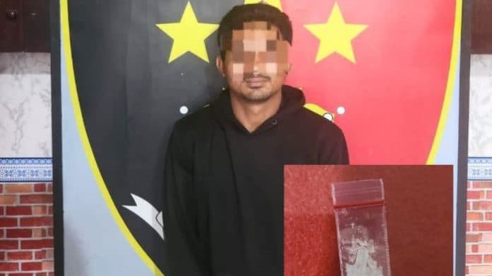 polsek_indrapura_amankan_pria_kantongi_sabu