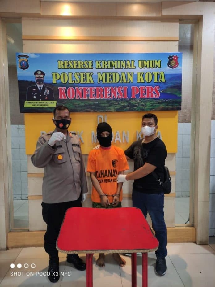 polsek_medan_kota_ciduk_pemakai_sabu