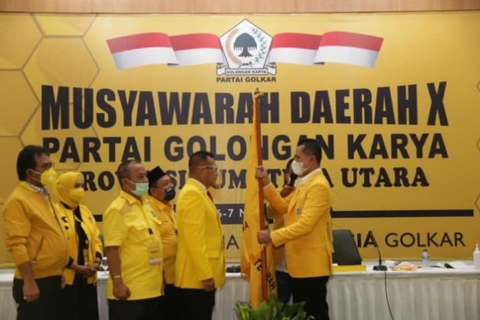sah_musa_rajekshah_pimpin_golkar_sumut