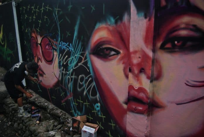 semarak_mural_ramaikan_hut_ri_di_medan
