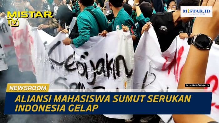 newsroom_aliansi_mahasiswa_sumut_serukan_indonesia_gelap