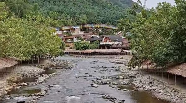 air_sungai_bahorok_mengering_di_bukit_lawang_warga_jelaskan_penyebabnya