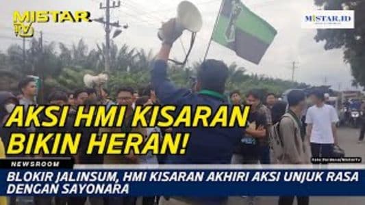 newsroom_blokir_jalinsum_hmi_kisaran_akhiri_aksi_unjuk_rasa_dengan_sayonara