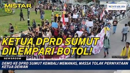 newsroom_demo_ke_dprd_sumut_kembali_memanas_massa_tolak_pernyataan_ketua_dewan