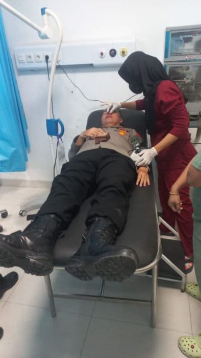 breaking_news_kapolsek_belawan_terluka_saat_amankan_tawuran_remaja