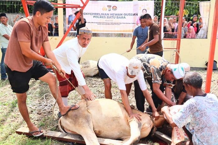 polres_batu_bara_sembelih_22_hewan_kurban_pada_idul_adha_1446_h