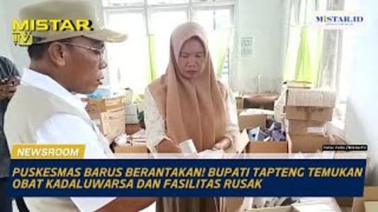 newsroom_puskesmas_barus_berantakan_bupati_tapteng_temukan_obat_kadaluwarsa_dan_fasilitas_rusak