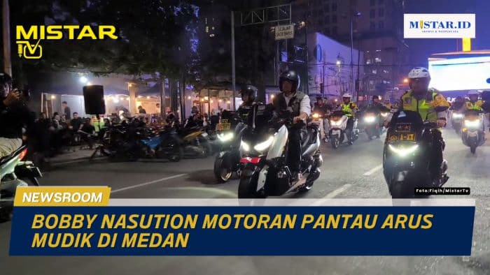 newsroom_bobby_nasution_motoran_pantau_arus_mudik_di_medan