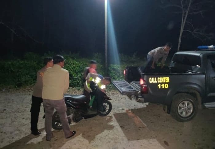 6_sepeda_motor_terjaring_balap_liar_di_tebing_tinggi