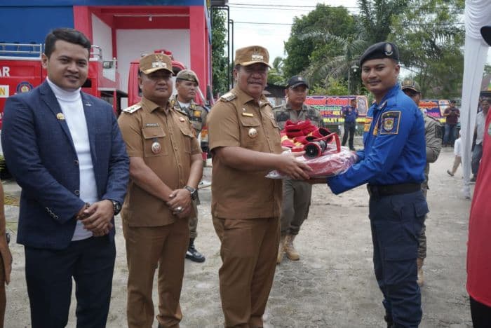 _percepat_respons_kebakaran_pemkab_asahan_resmikan_pos_damkar_aek_ledong