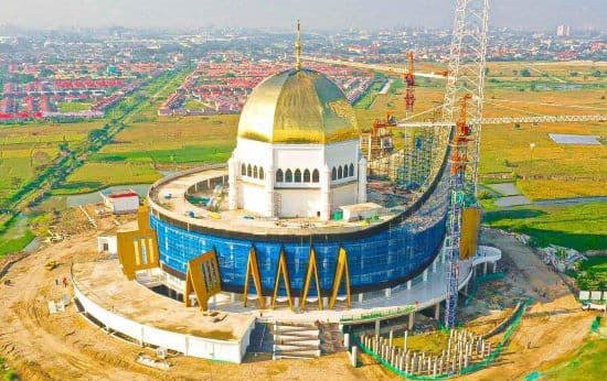 pemko_medan_klaim_pembangunan_fisik_islamic_centre_rampung_100_persen