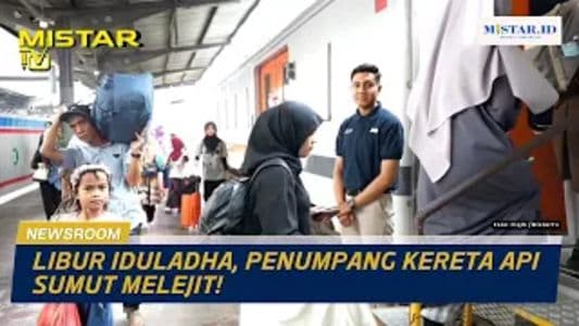 newsroom_libur_iduladha_penumpang_kereta_api_sumut_melejit