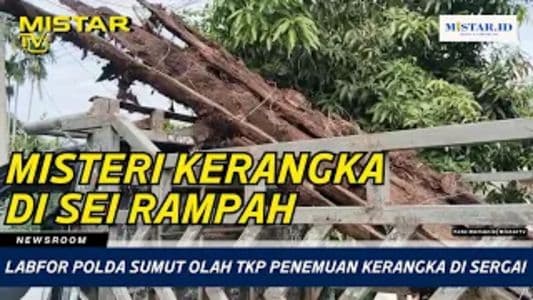 newsroom_labfor_polda_sumut_olah_tkp_penemuan_kerangka_di_sergai