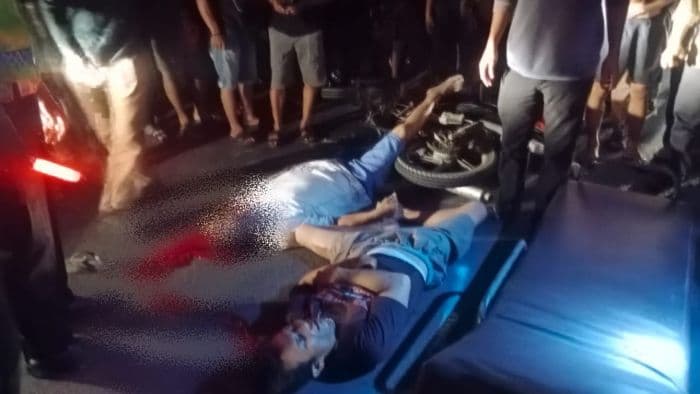 tabrak_belakang_truk_pengendara_motor_tewas_di_batu_bara_dan_rekannya_kritis