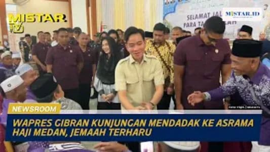 newsroom_wapres_gibran_kunjungan_mendadak_ke_asrama_haji_medan_jemaah_terharu