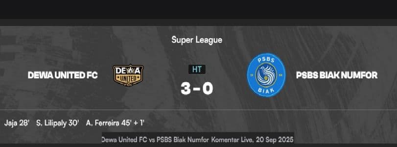 dewa_united_vs_psbs_biak_sorotan_unggulan_hasil_babak_pertama_30_di_liga_1