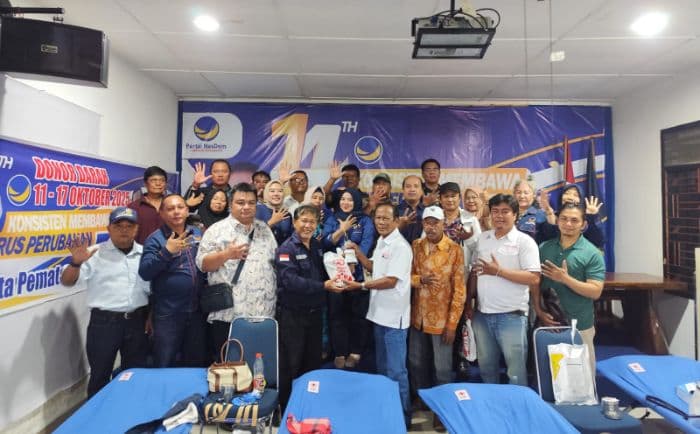 hut_ke14_nasdem_pematangsiantar_gelar_donor_darah_dan_aksi_sosial