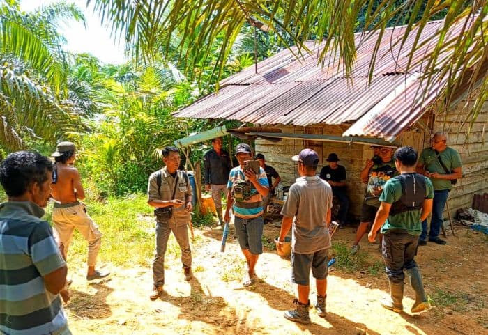 warga_langkat_dibekali_petasan_usir_harimau_bksda_imbau_jangan_pasang_jerat