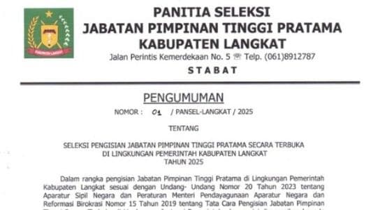 pemkab_langkat_buka_seleksi_terbuka_isi_dua_jabatan_kadis_kosong