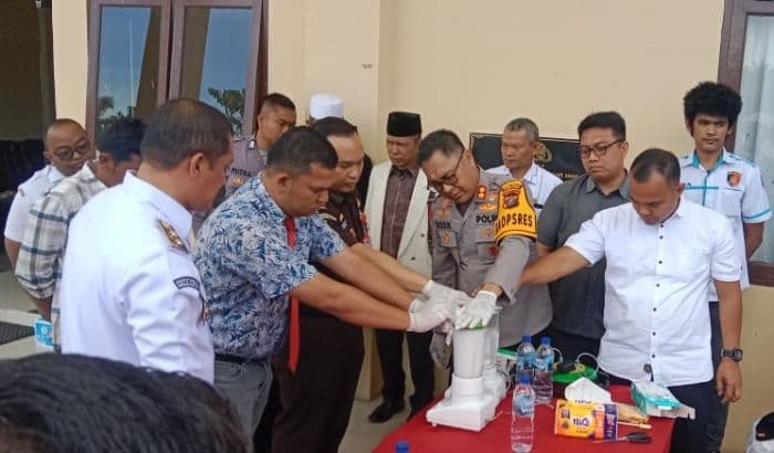 polres_palas_musnahkan_barang_bukti_narkoba_tangkapan_januarijuni_2025_