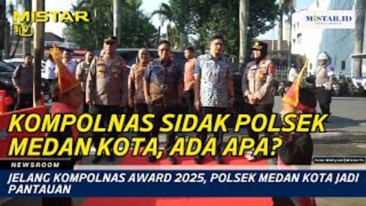 newsroom_jelang_kompolnas_award_2025_polsek_medan_kota_jadi_pantauan