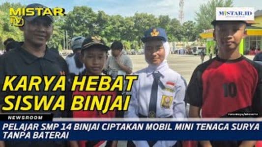 newsroom_pelajar_smp_14_binjai_ciptakan_mobil_mini_tenaga_surya_tanpa_baterai
