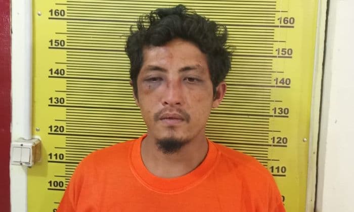 kedapatan_curi_motor_pria_asal_siantar_dihajar_massa_di_karo