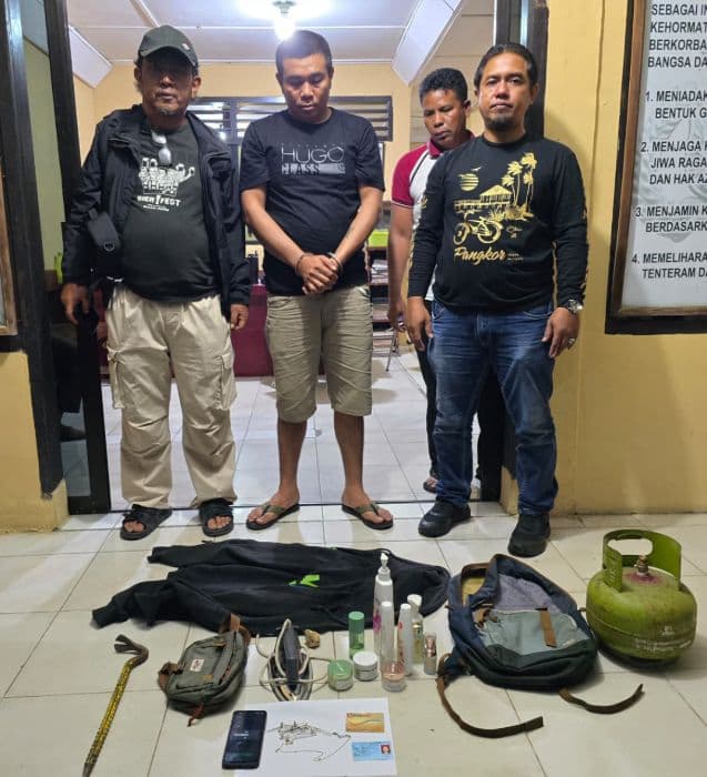 polisi_tangkap_pencuri_yang_gasak_rumah_pendeta_di_simalungun