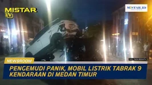 newsroom_pengemudi_panik_mobil_listrik_tabrak_9_kendaraan_di_medan_timur