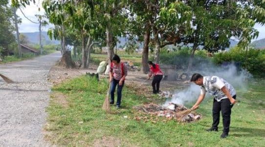 sambut_f1h2o_pemkab_toba_gelar_aksi_gotong_royong_massal_bersihkan_balige_