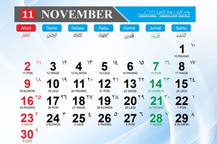 tak_ada_tanggal_merah_di_november_2025_ini_daftar_hari_besar_nasional