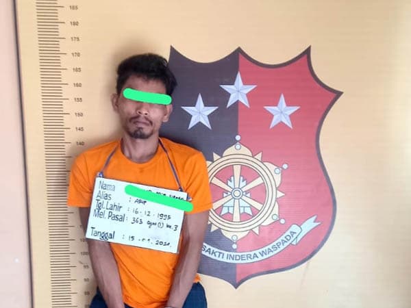 2_hari_usai_bobol_rumah_di_desa_marbau_selatan_pria_ini_ditangkap_polisi