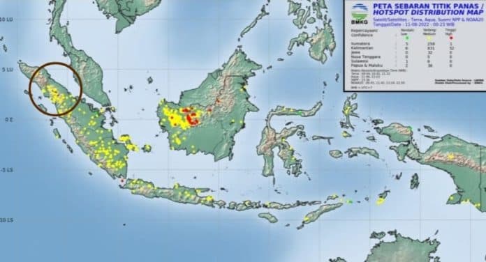 52_titik_panas_terdeteksi_di_sumut_hari_ini_paling_banyak_di_taput