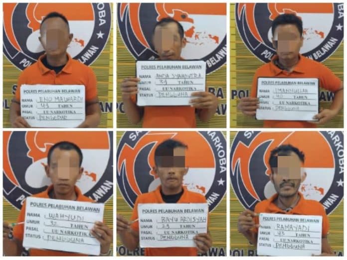 6_penyalahguna_narkoba_diamankan_polres_pelabuhan_belawan