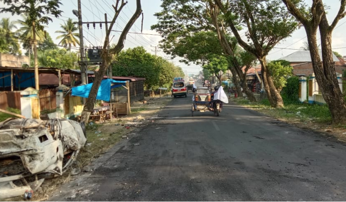 6_polisi_korban_kerusuhan_madina_sebagian_sudah_dipulangkan_ke_rumah