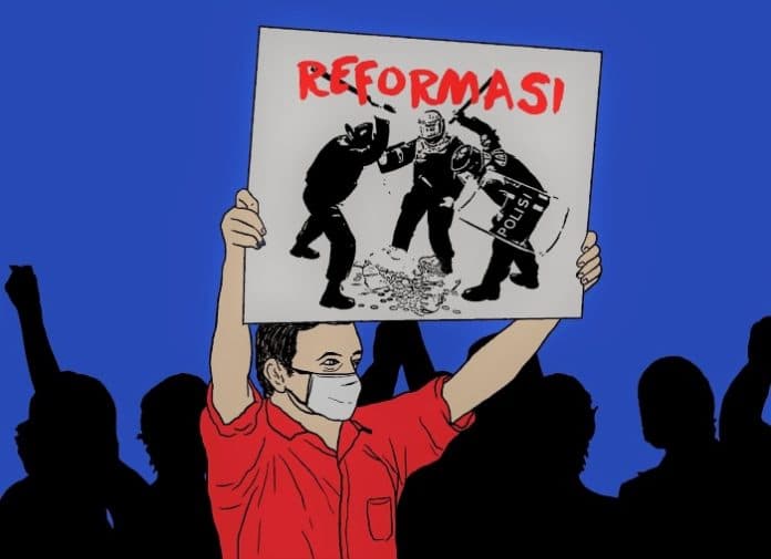 aliansi_masyarakat_sipil_untuk_reformasi_kepolisian_serukan_6_maklumat_di_hut_bhayangkari