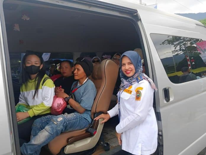 aquabike_2024_dishub_sumut_seribuan_pengunjung_nikmati_shuttle_bus_gratis