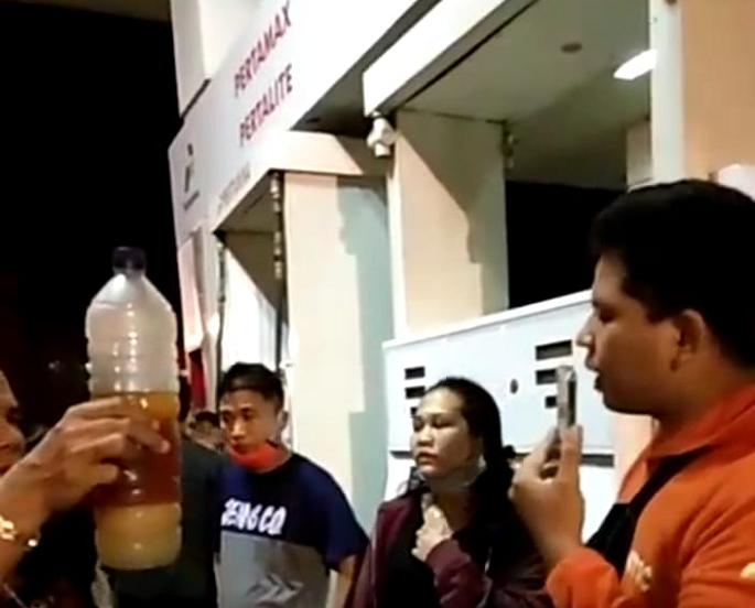 bbm_campur_air_pertamina_segel_spbu_non_operasional_di_pancur_batu