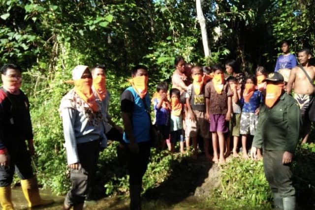 besesandingon_cara_orang_rimba_hindari_covid_19