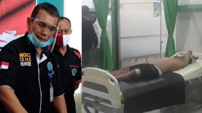 bnn_siantar_paparkan_barang_bukti_penangkapan_bandar_narkoba_tersangka_terancam_20_tahun_dipenjara