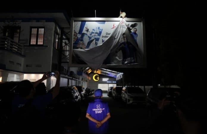 buntut_kekecewaan_baliho_anies_baswedan_di_kantor_dpd_demokrat_sumut_diturunkan