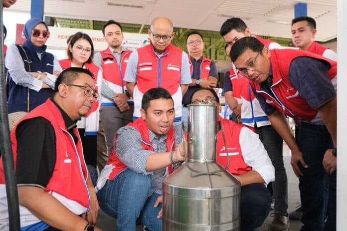cek_kualitas_bbm_pertamina_lakukan_uji_tera_sejumlah_spbu_di_sumut