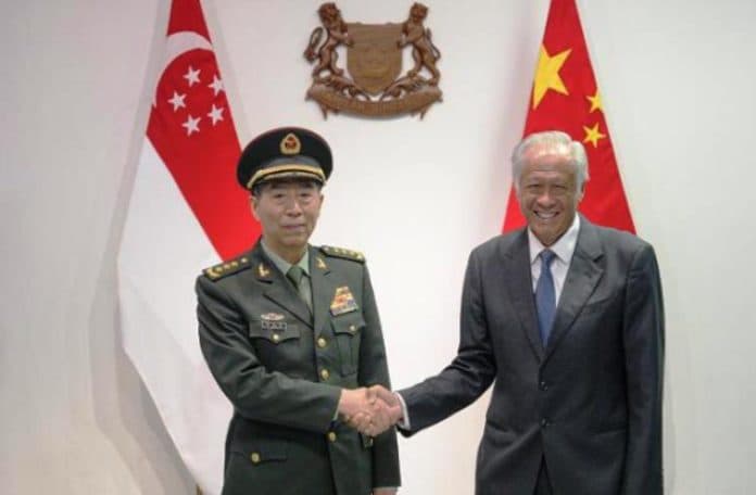 china_dan_singapura_bangun_komunikasi_tingkat_tinggi_pemimpin_pertahanan
