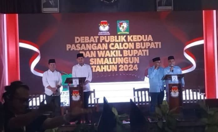 debat_kedua_pilkada_simalungun_calon_wakil_bupati_saling_sindir