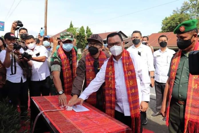 desa_sigumpar_barat_resmi_jadi_kampung_restorative_justice_sopo_adhiyaksa_batak_naraja