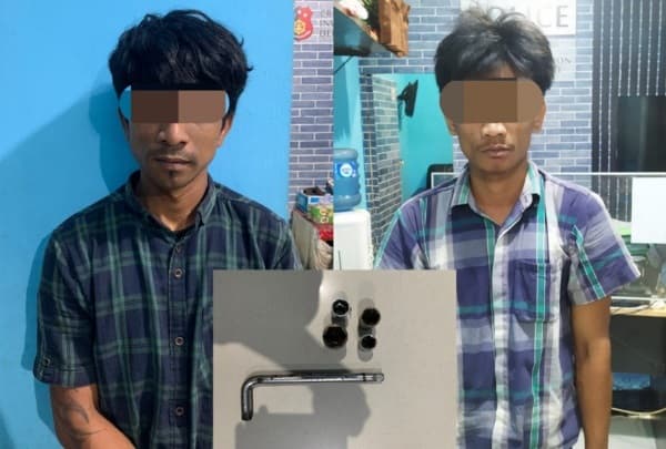 dinas_lingkungan_hidup_tebing_tinggi_dibobol_maling_polisi_ringkus_dua_pelakunya