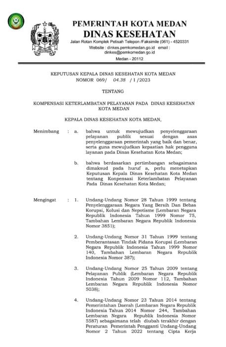 dinkes_medan_keluarkan_sk_kompensasi_keterlambatan_pelayanan
