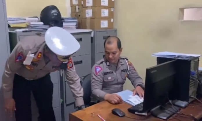 ditlantas_polda_sumut_sidak_satpas_polres_pelabuhan_belawan